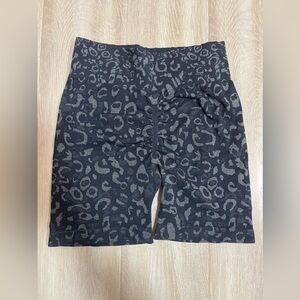 Cheetah Print Biker Shorts
